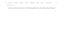 Desktop Screenshot of jenseitskontakte-ruhrgebiet.de