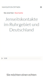 Mobile Screenshot of jenseitskontakte-ruhrgebiet.de